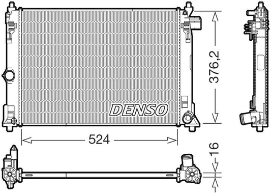 Denso Radiator DRM50130