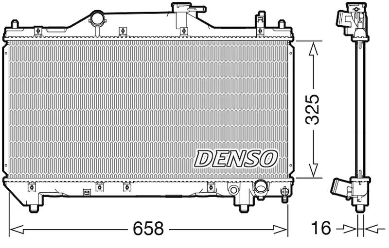 Denso Radiator DRM50131