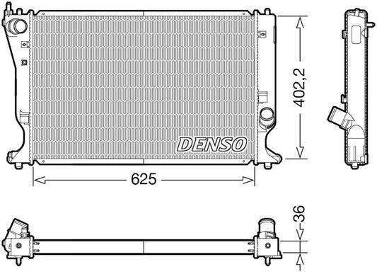 Denso Radiator DRM50132