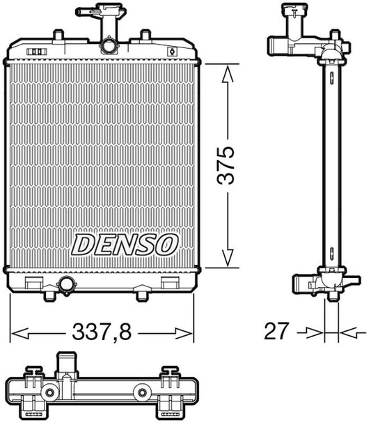 Denso Radiator DRM50134