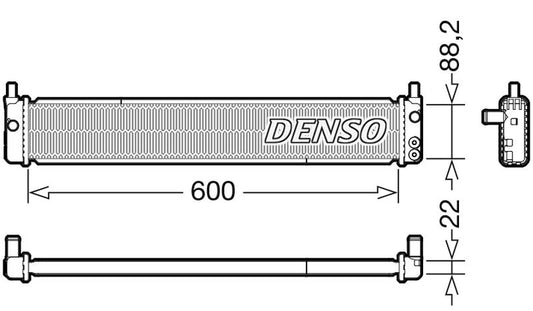 Denso Radiator DRM50135