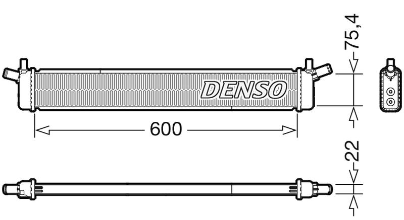 Denso Radiator DRM50136