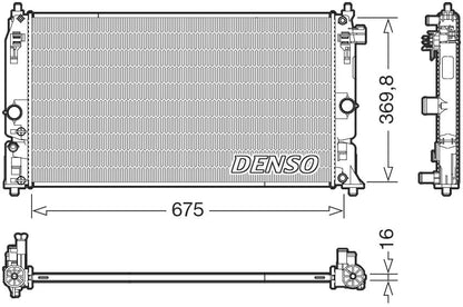 Denso Radiator DRM50150