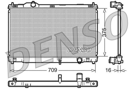 Denso Radiator DRM51001