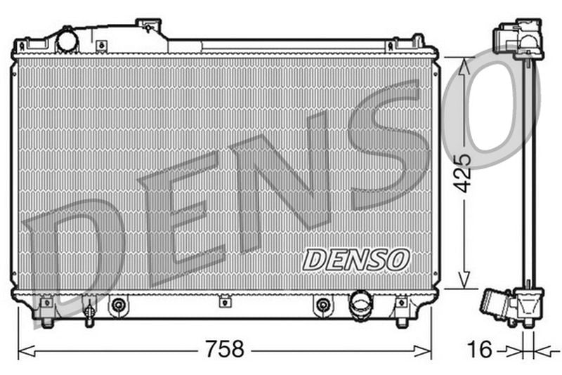 Denso Radiator DRM51003