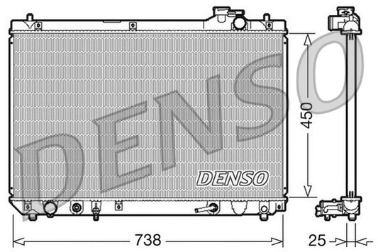 Denso Radiator DRM51004