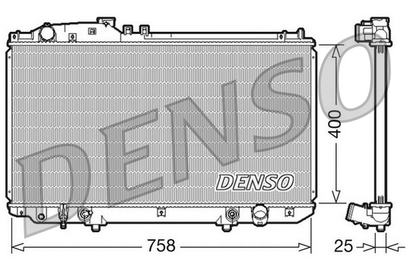 Denso Radiator DRM51006