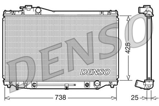 Denso Radiator DRM51007