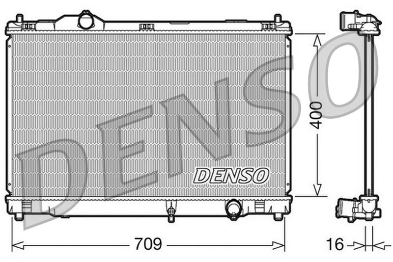 Denso Radiator DRM51008