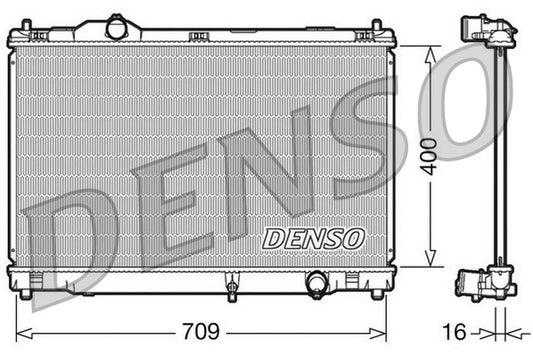Denso Radiator DRM51008
