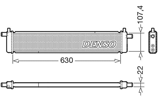 Denso Radiator DRM51013