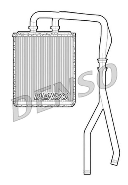 Denso Heater Core DRR12010