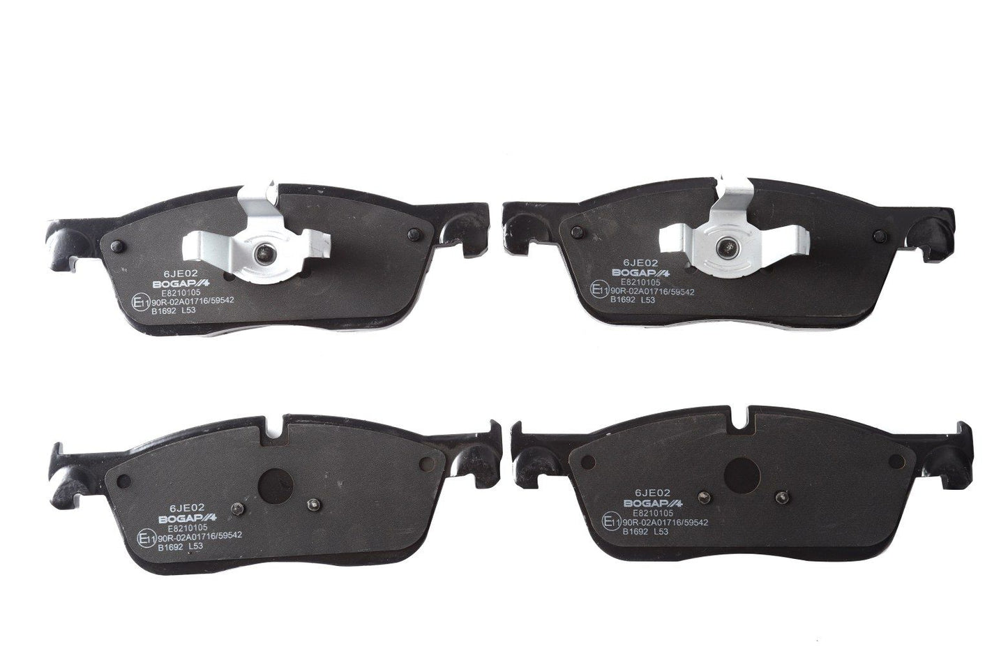 BOGAP Premium Brake Pad Set for disc brake E8210105