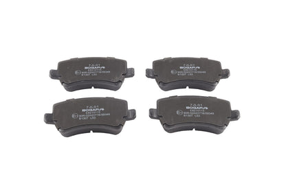 BOGAP Premium Brake Pad Set for disc brake E8210115