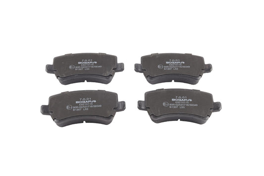 BOGAP Premium Brake Pad Set for disc brake E8210115