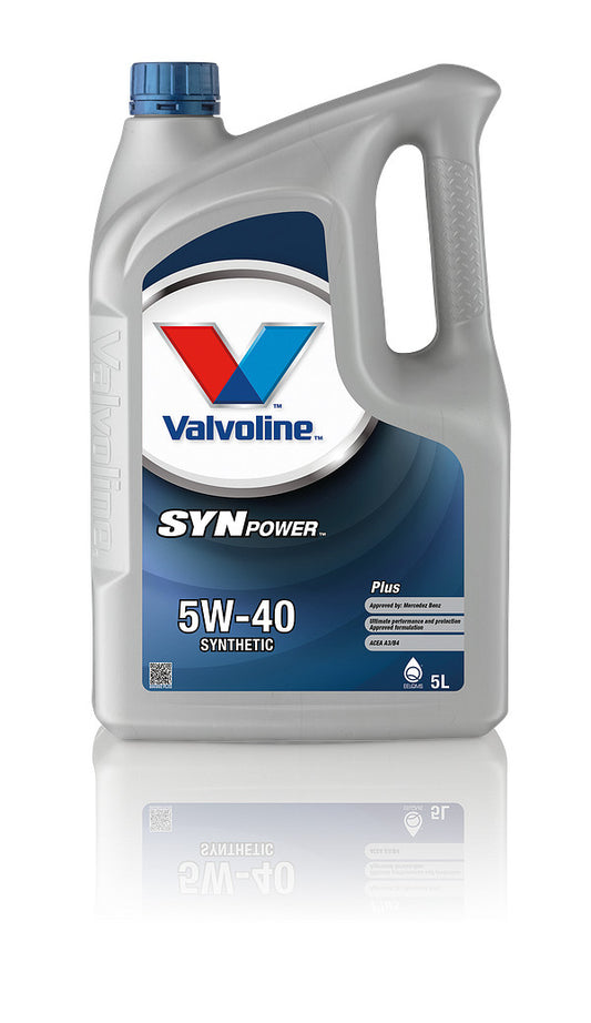 Valvoline SynPower Plus 5W40 - 5 Litre (890992)