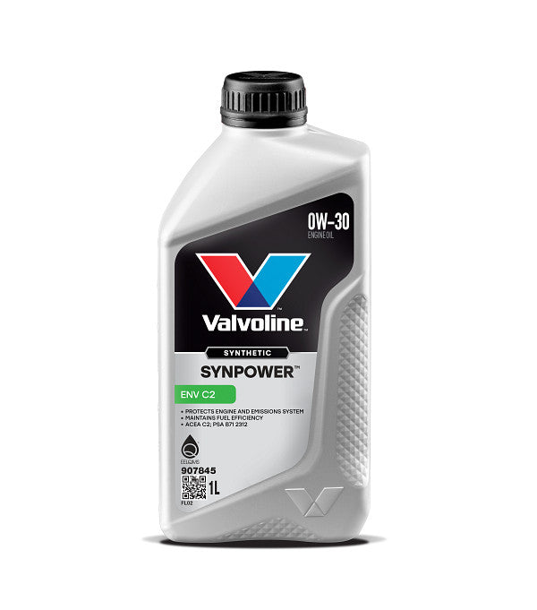 Valvoline SynPower Env C2 0W30 - 1 Litre (907845)