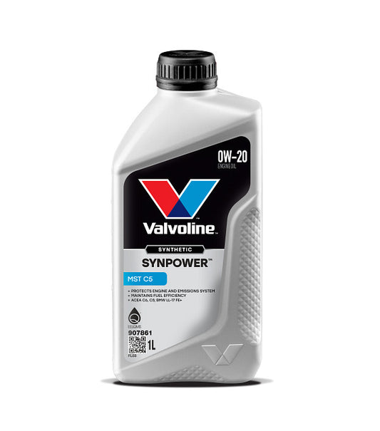 Valvoline SynPower MST C5 0W20 - 1 Litre (907861)