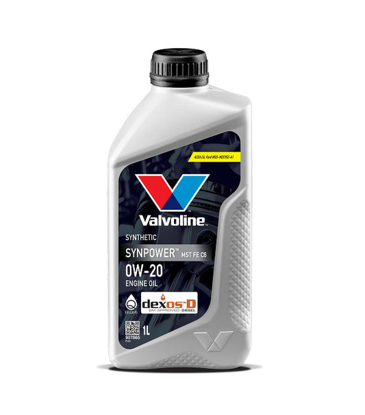 Valvoline SynPower MST FE C6 0W20 - 1 Litre (907865)
