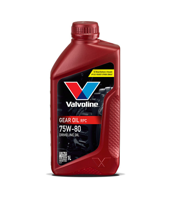 Valvoline DriveLine Gear Oil 75W80 RPC 1 Litre (908730)