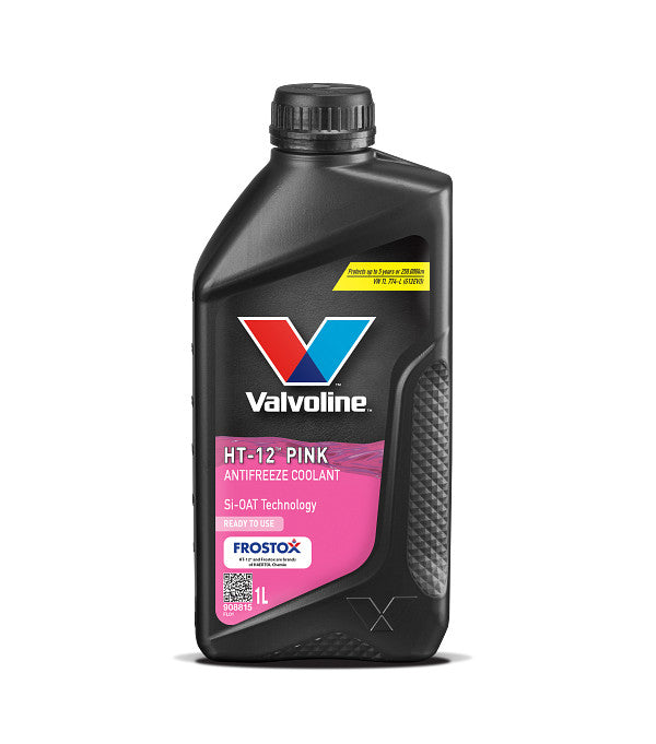 Valvoline Antifreeze & Coolant HT12 Pink Ready To Use  1 Litre (908815)