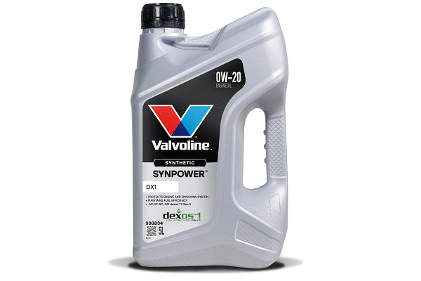 Valvoline SynPower DX1 0W20 5 Litre (908834)