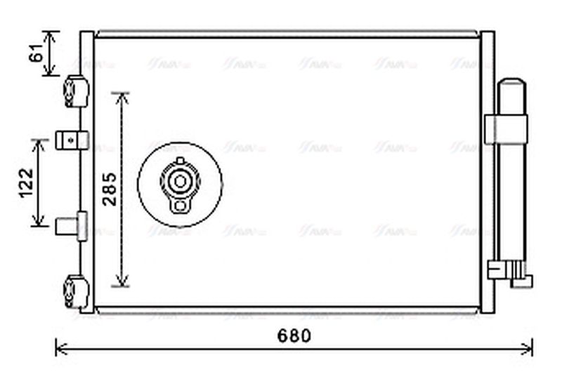 AVA Aircon Condenser FDA5484D