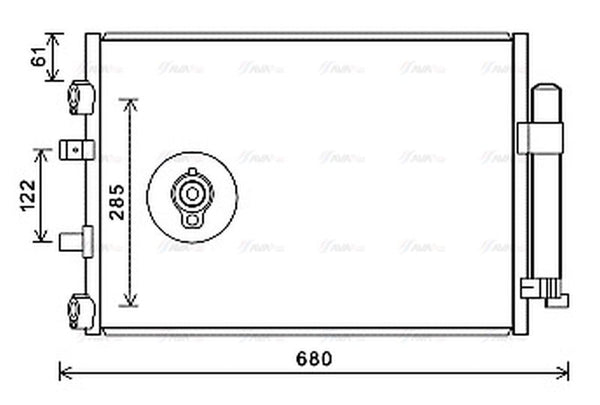 AVA Aircon Condenser FDA5484D
