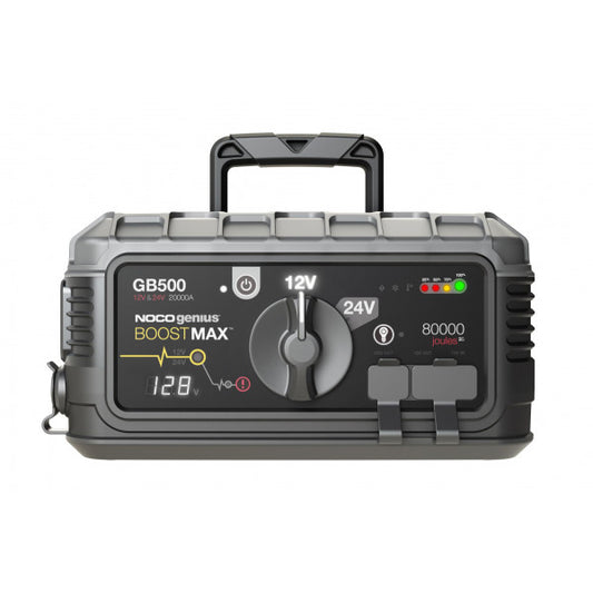 Noco Jump Starter - Ultra Safe Lithium - 12v/24V - 20000A - GB500