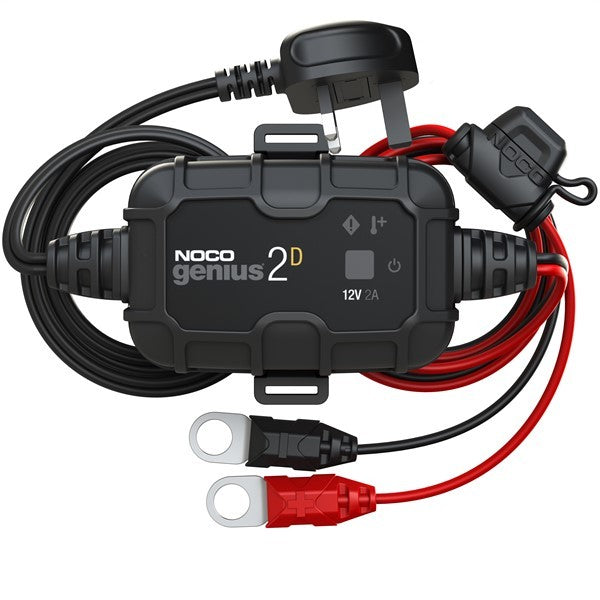 Noco Direct-Mount Battery Charger and Maintainer - 6V - 2A - GENIUS2DUK