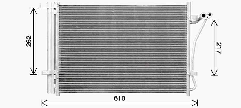 AVA Aircon Condenser HY5470D