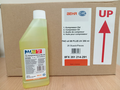 BEHR PAO68+UV A/C compressor oil 250ml 8FX351214-291