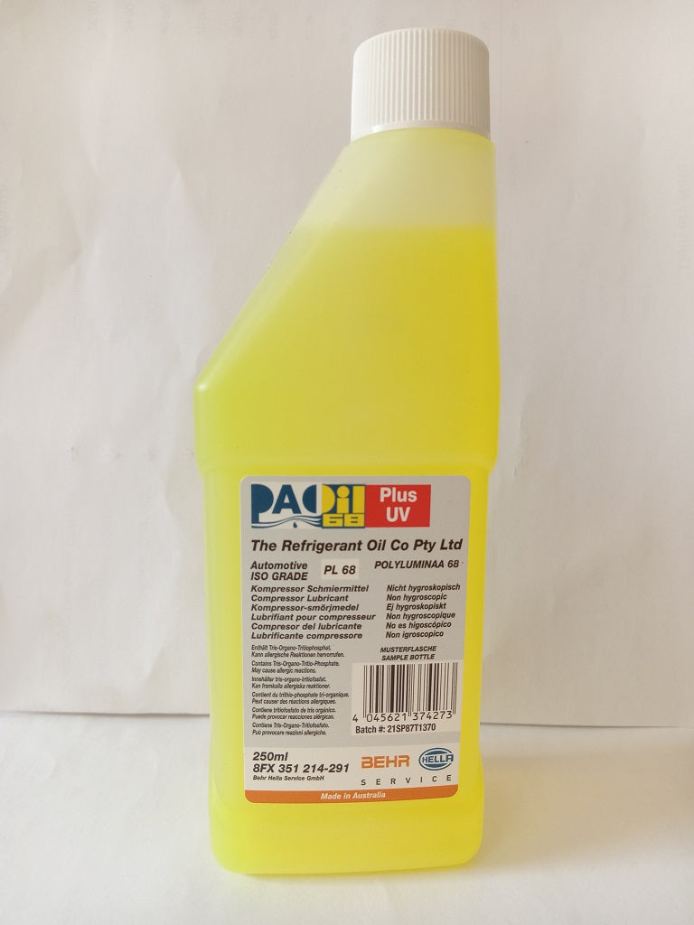 BEHR PAO68+UV A/C compressor oil 250ml 8FX351214-291