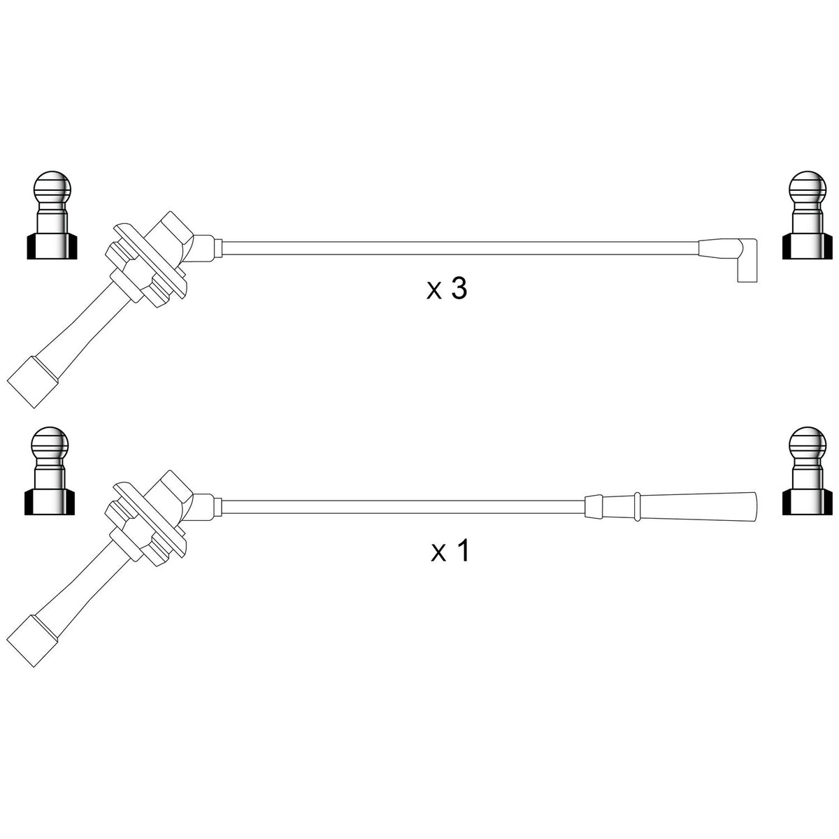 WAI Ignition cable kit ISL765