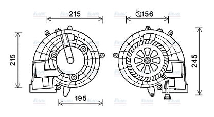 AVA Blower Fan MS8612