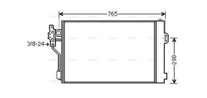 AVA Aircon Condenser MSA5484D