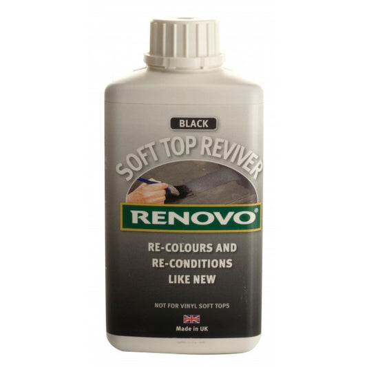 Renovo Soft Top Reviver - Black - 500ml