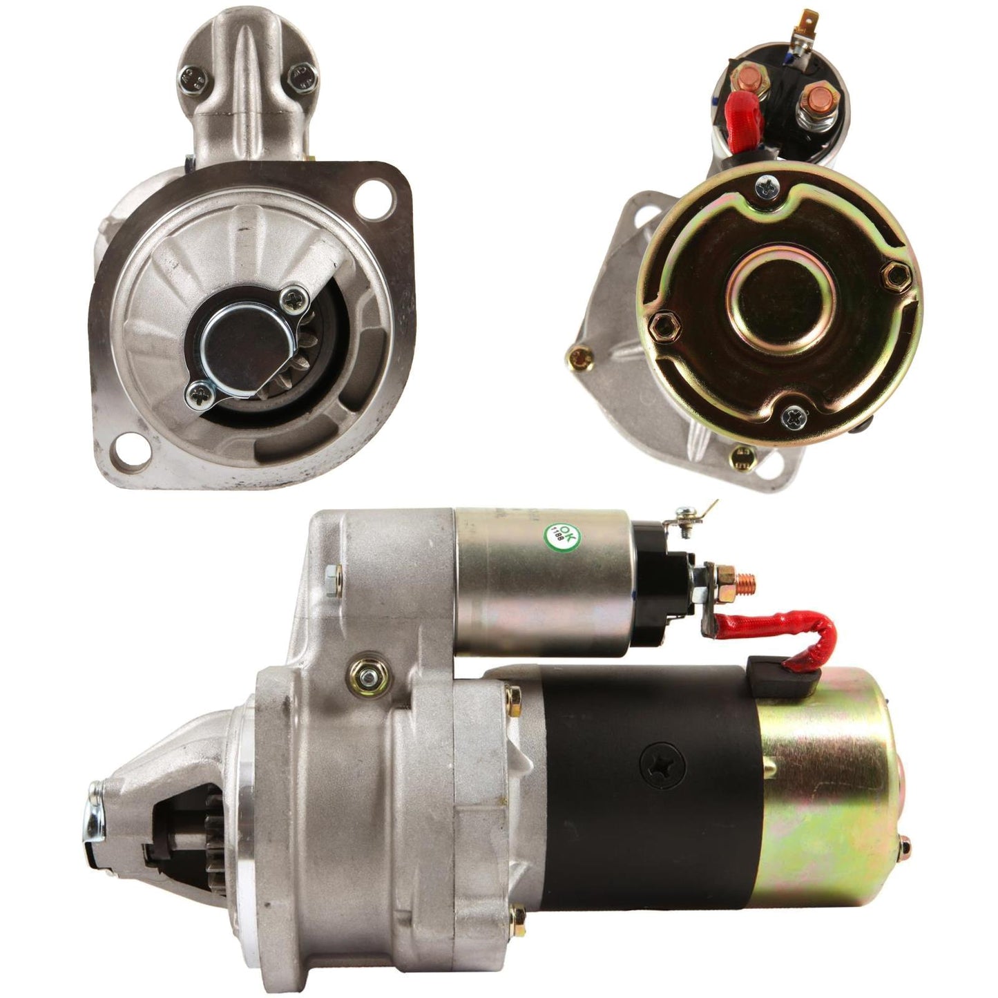 PlusLine Original Starter Motor for Yanmar 4.0 kw S25166+