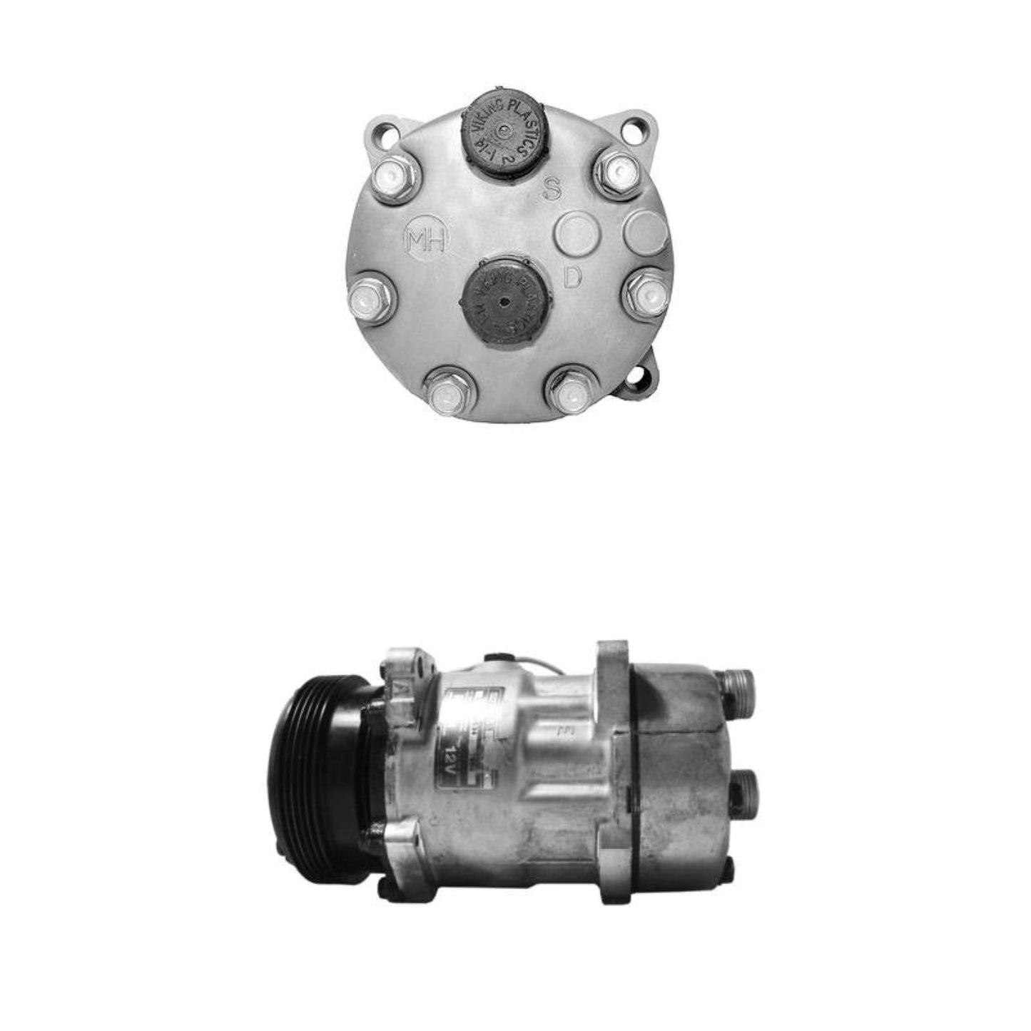 PlusLine Original Aircon Compressor for Peugeot/Citroen SD7H157882+