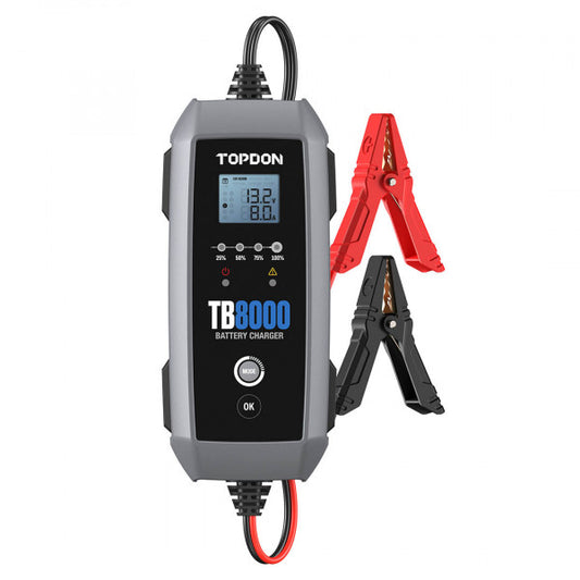 TOPDON TB8000 8A Smart Battery Charger TB8000