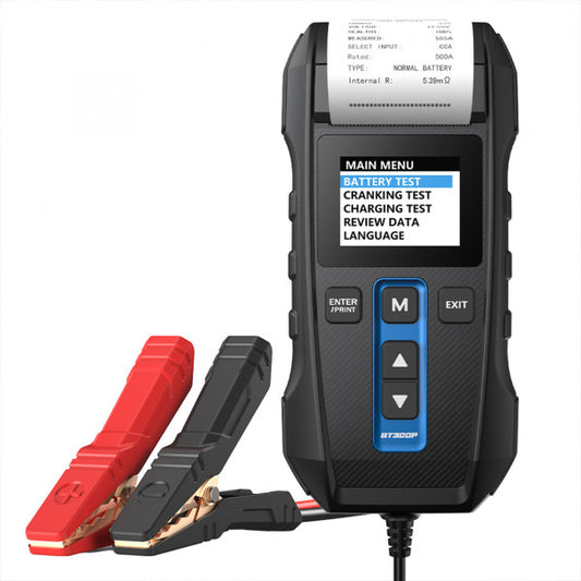 TOPDON BT300P Battery Charging & Cranking System Tester w/Printer