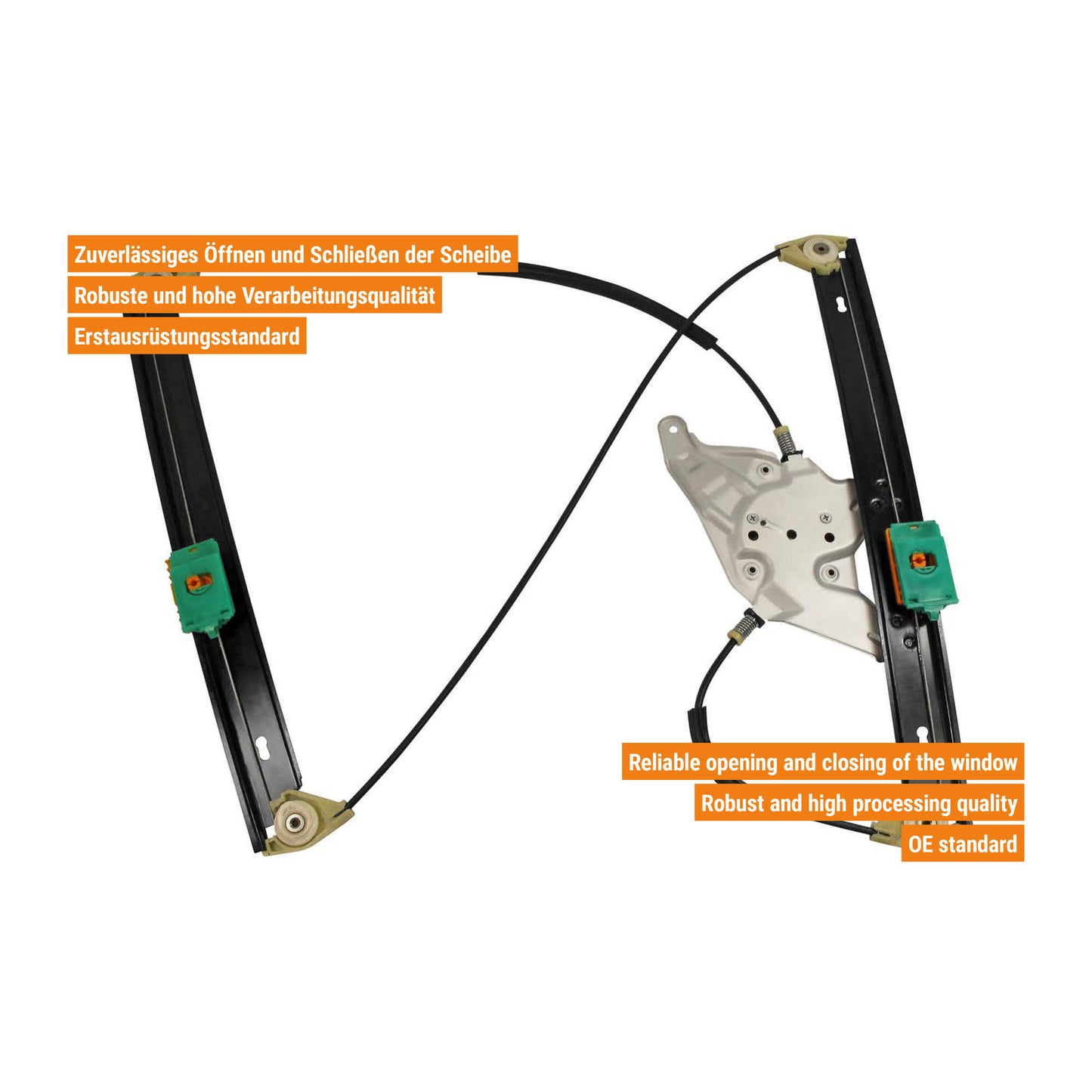 VAICO Window Regulator V10-1880