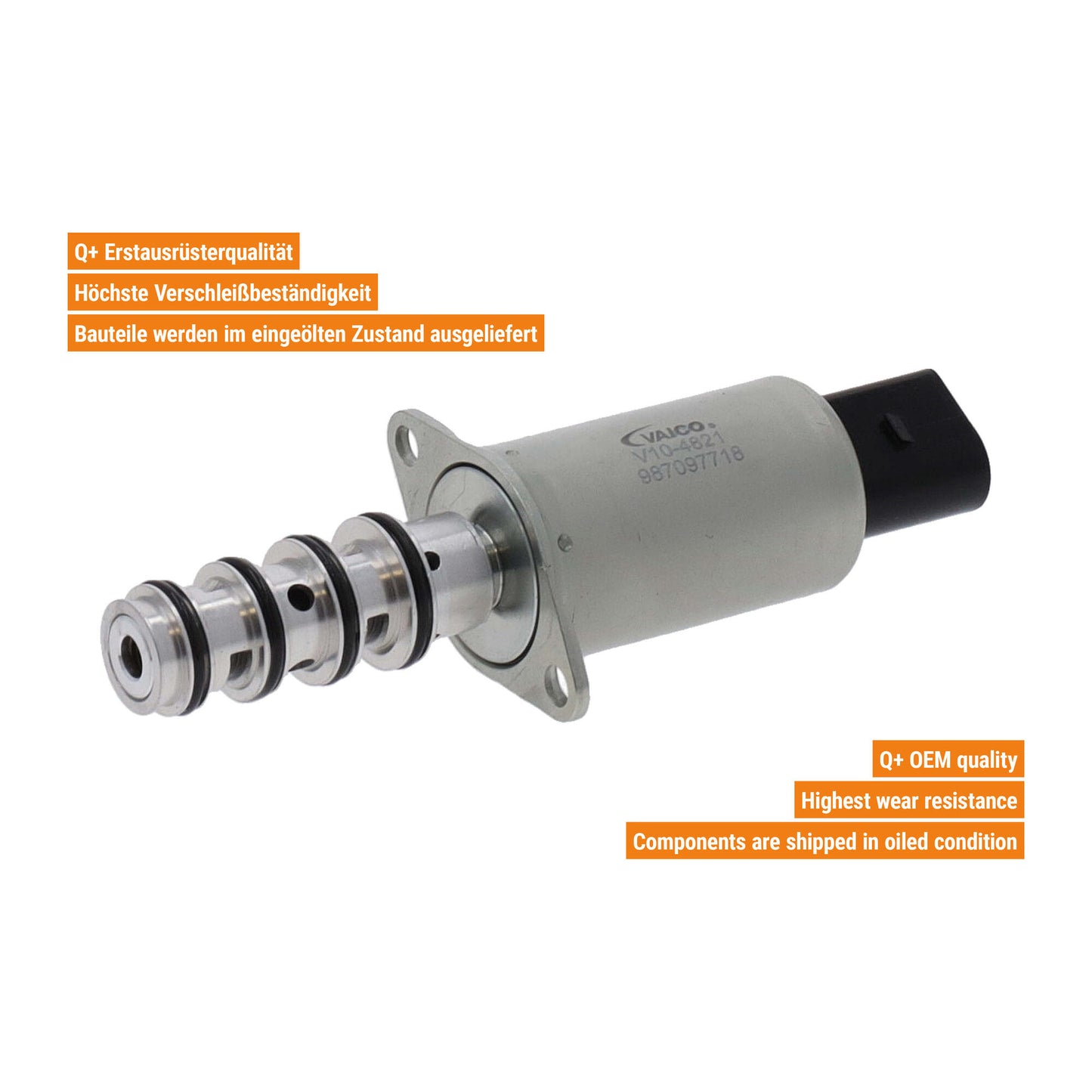 VAICO Control Valve, camshaft adjustment V10-4821