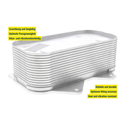 VEMO Oil Cooler, engine oil V15-60-0010