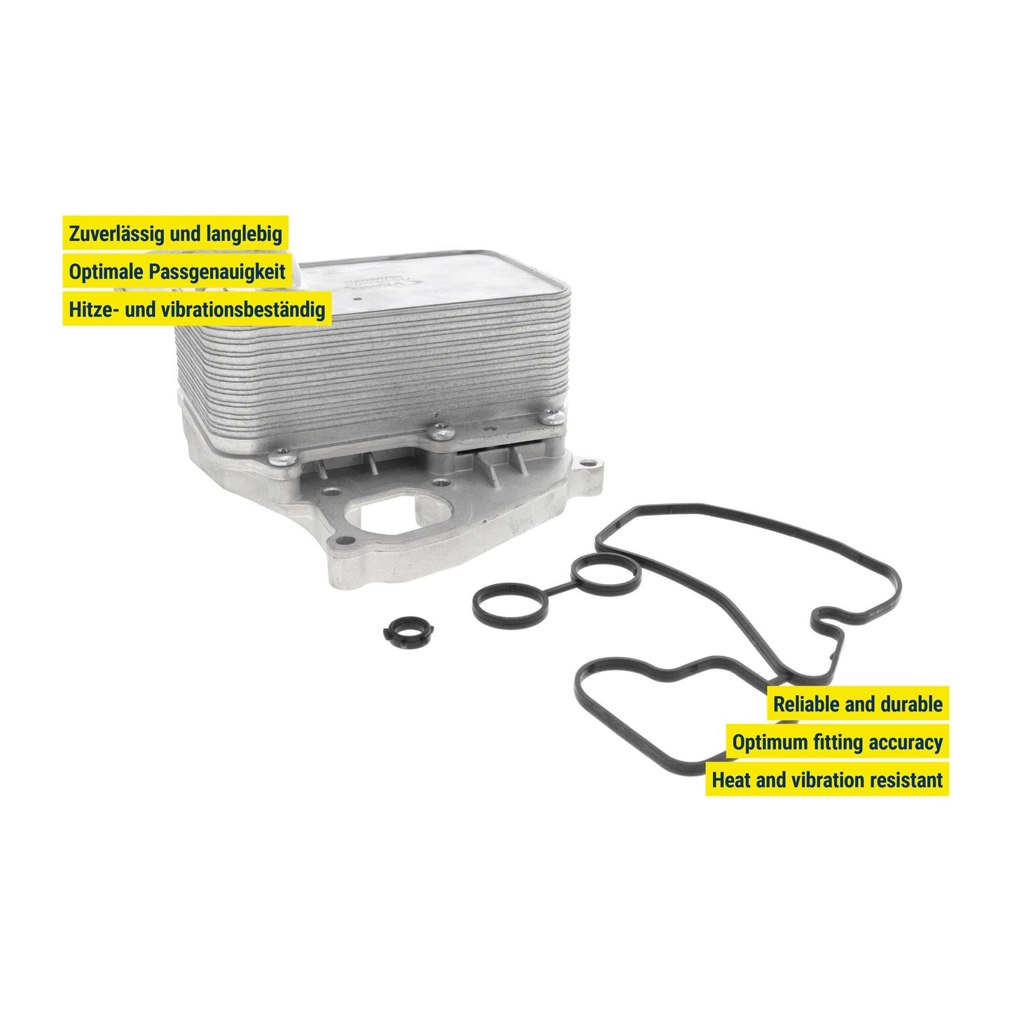 VEMO Oil Cooler, engine oil V15-60-6070