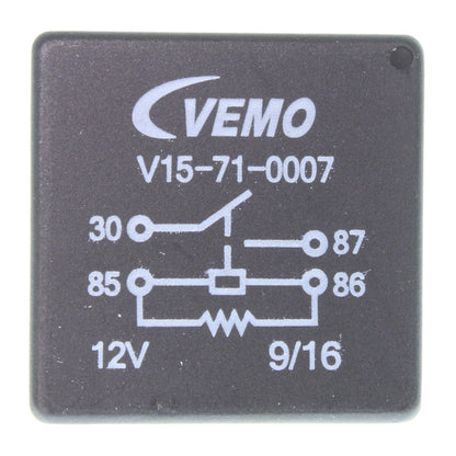 VEMO Relay, radiator fan overrun V15-71-0007