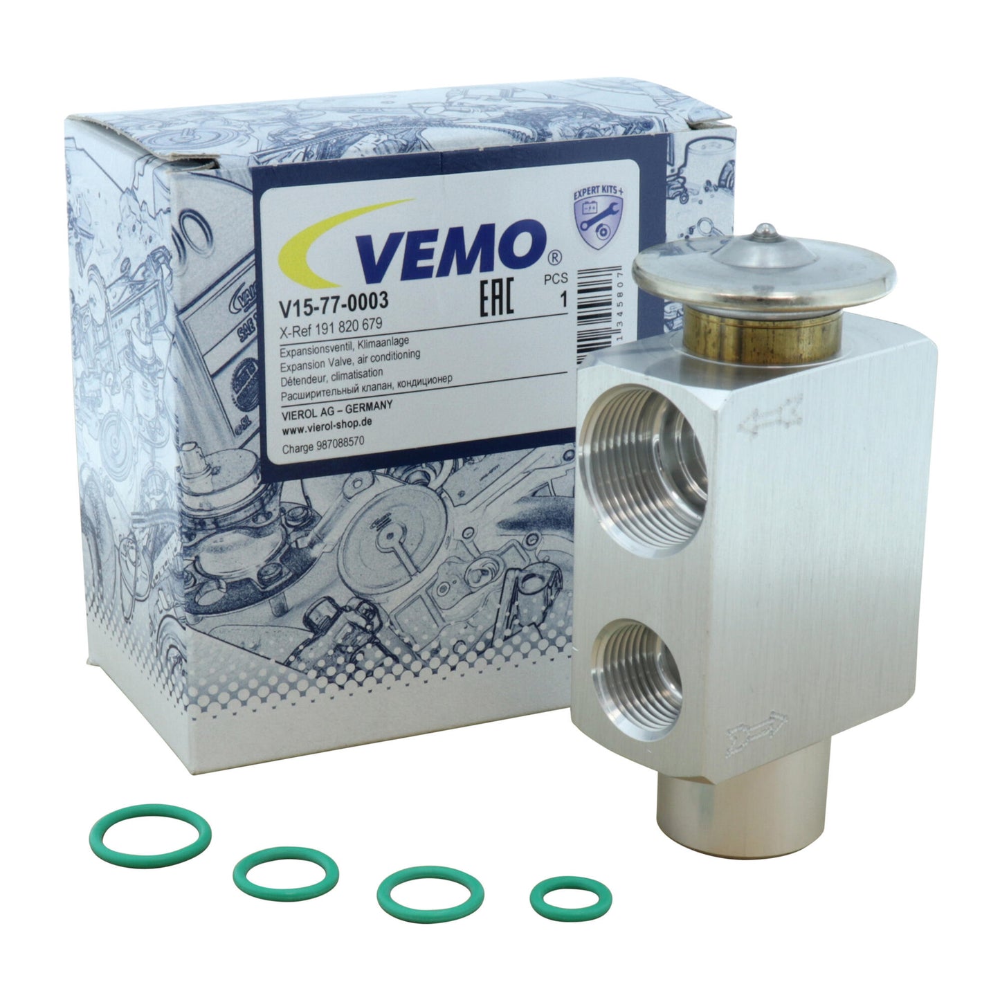VEMO Expansion Valve, air conditioning V15-77-0003
