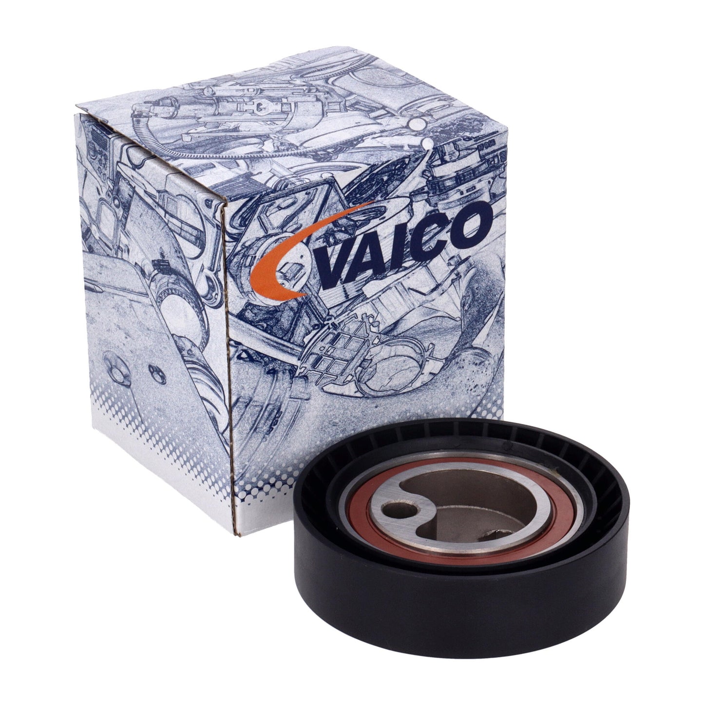 VAICO Tensioner Pulley, V-ribbed belt V20-0262