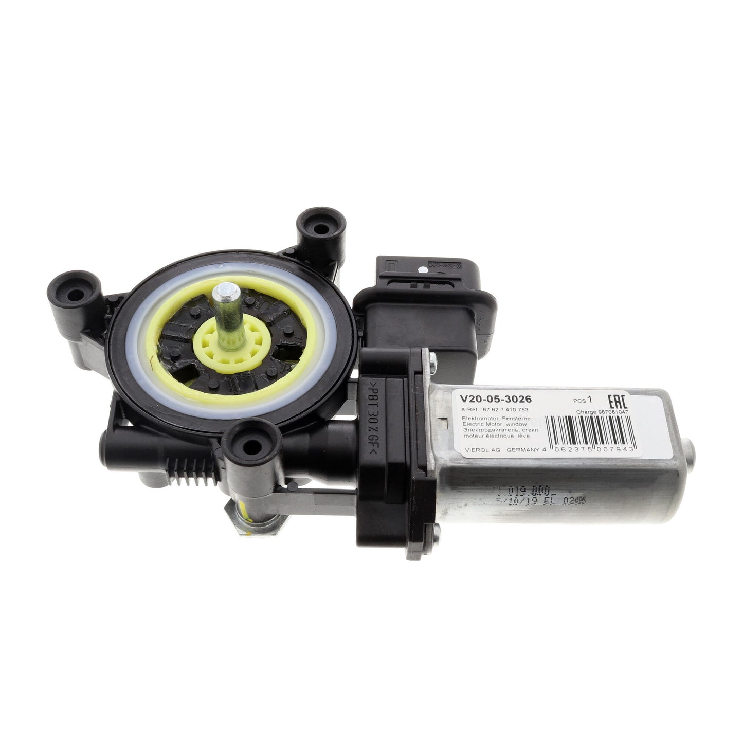 VEMO Electric Motor, window regulator V20-05-3026