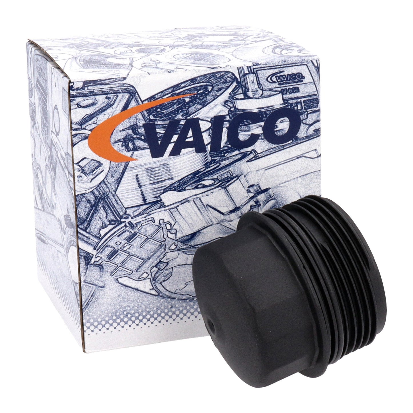 VAICO Cap, oil filter housing V20-4384